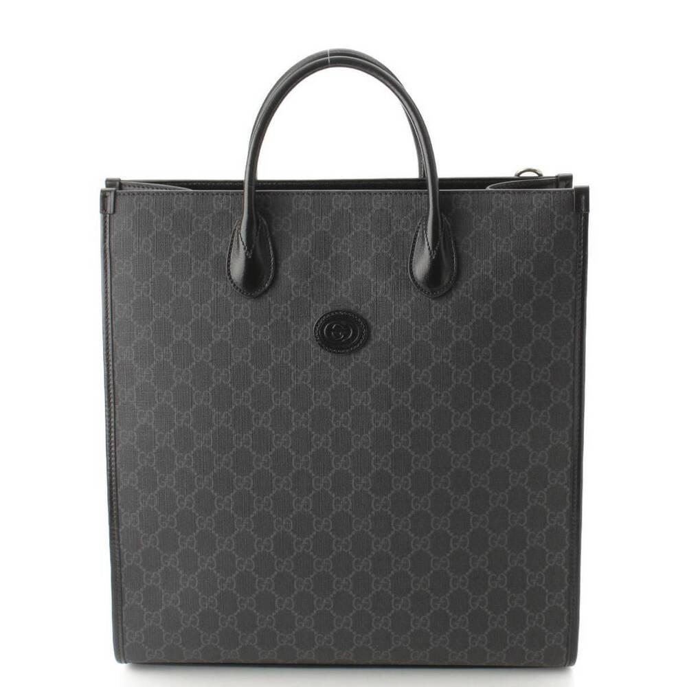 GucciGucci Interlocking GG GG Supreme Tote Bag Black